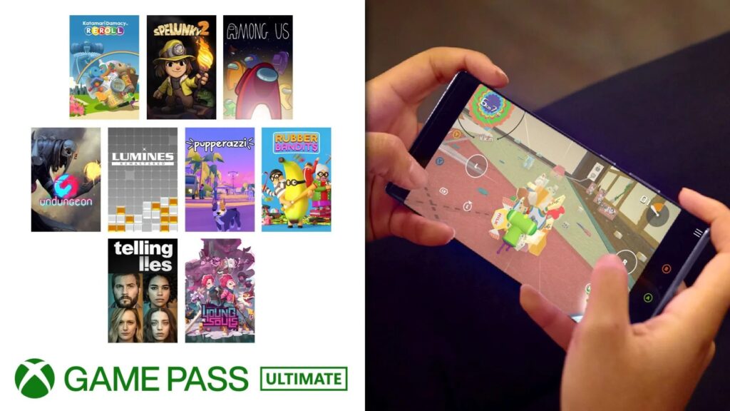 Xbox Game Pass touch controls